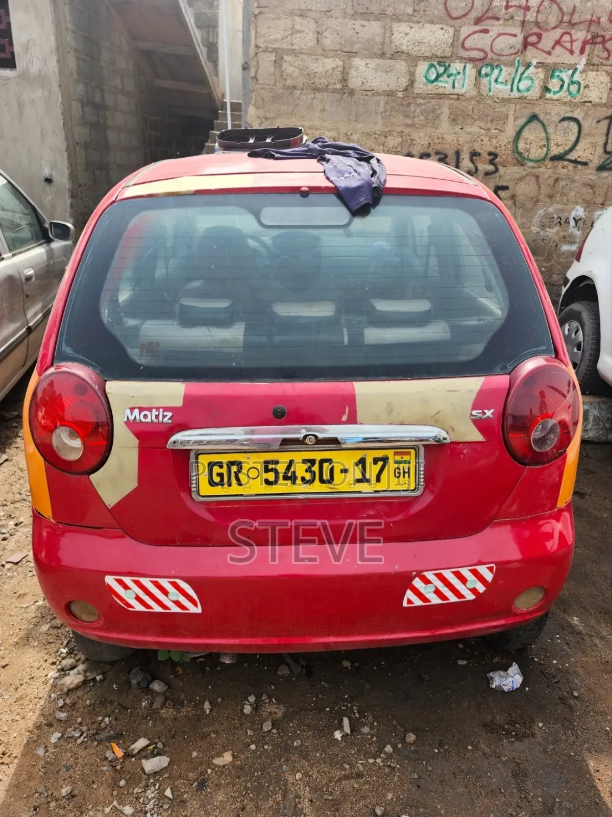 Chevrolet Matiz 0.8 S 2007 Red