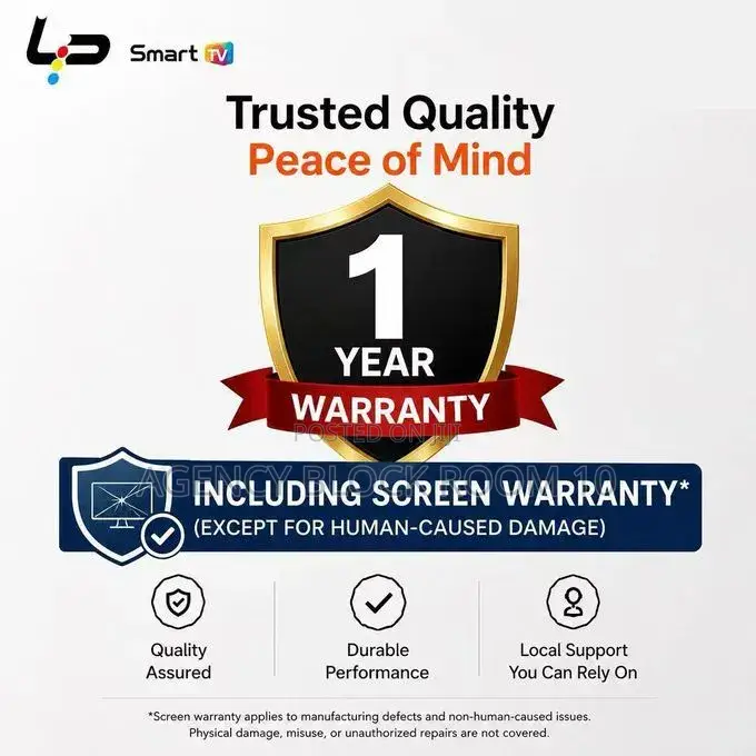 Smart Tv 32 , Android 14.0 , 1+8g, Frameless , Hd, Wifi, 2 Hdmi 2 Usb
