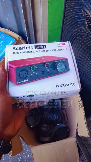 Scarlet Focusrite Sound Card (Solo)