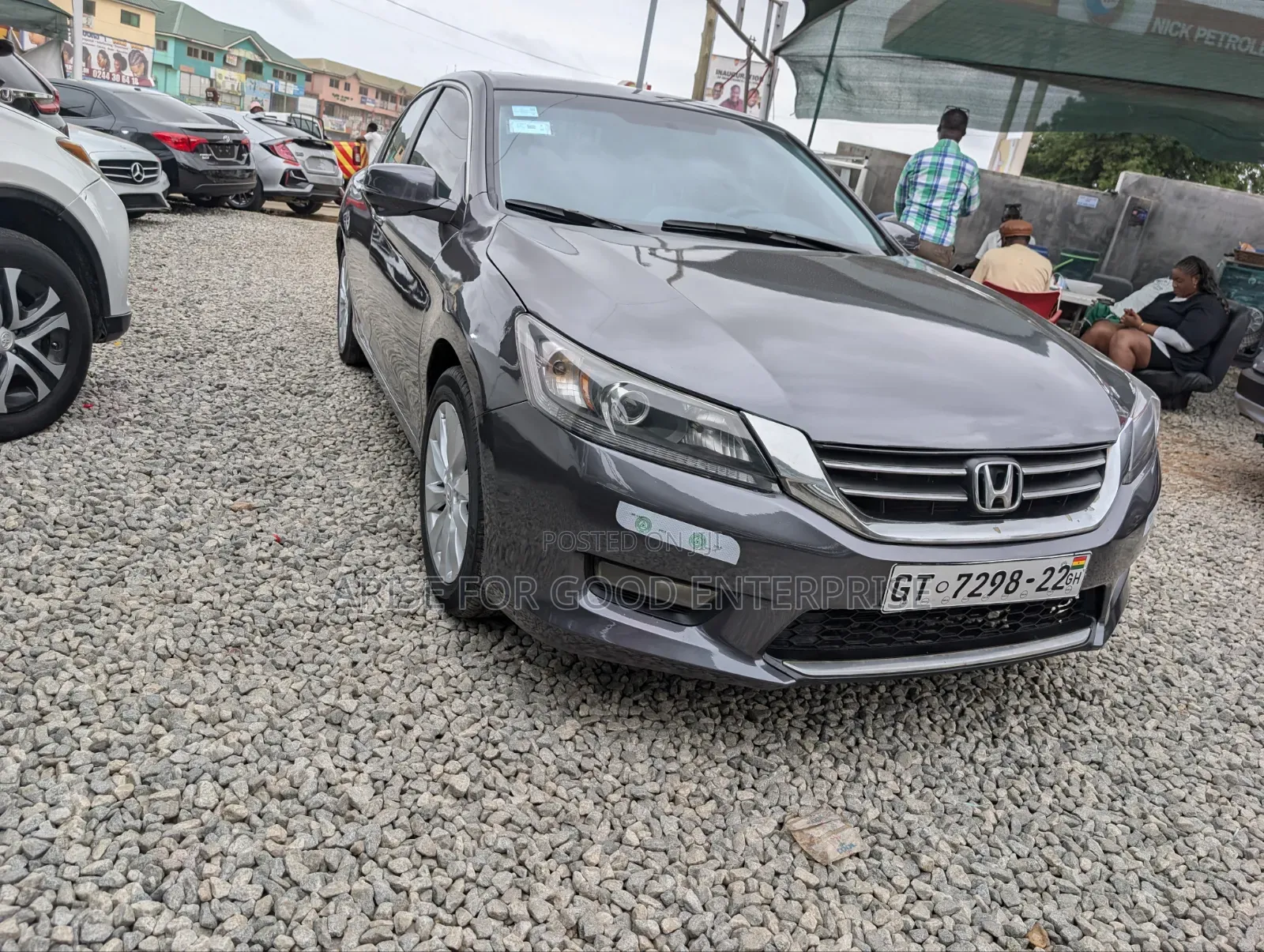 Honda Accord EX-L 4dr Sedan (2.4L 4cyl CVT) 2015 Gray