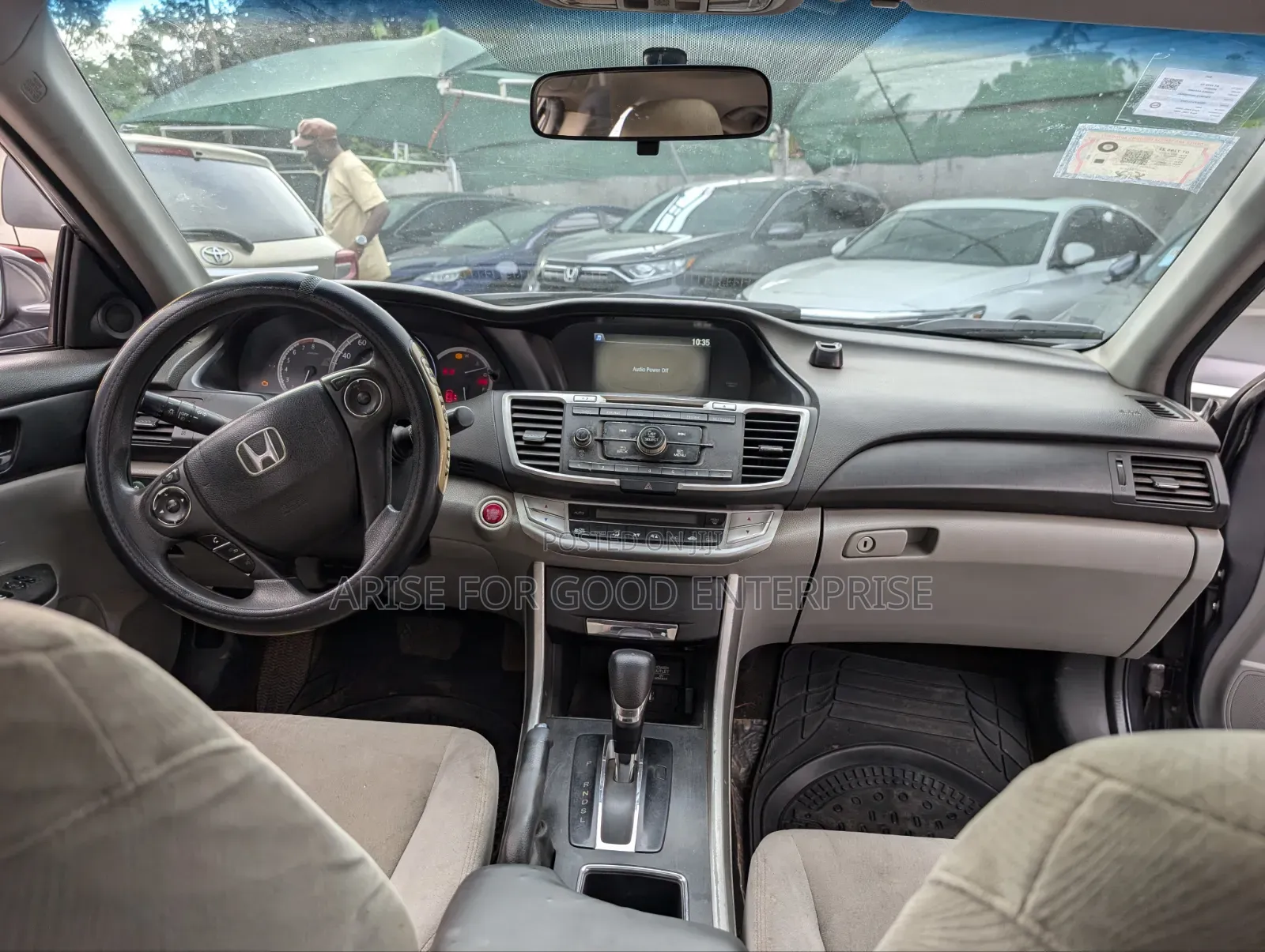 Honda Accord EX-L 4dr Sedan (2.4L 4cyl CVT) 2015 Gray