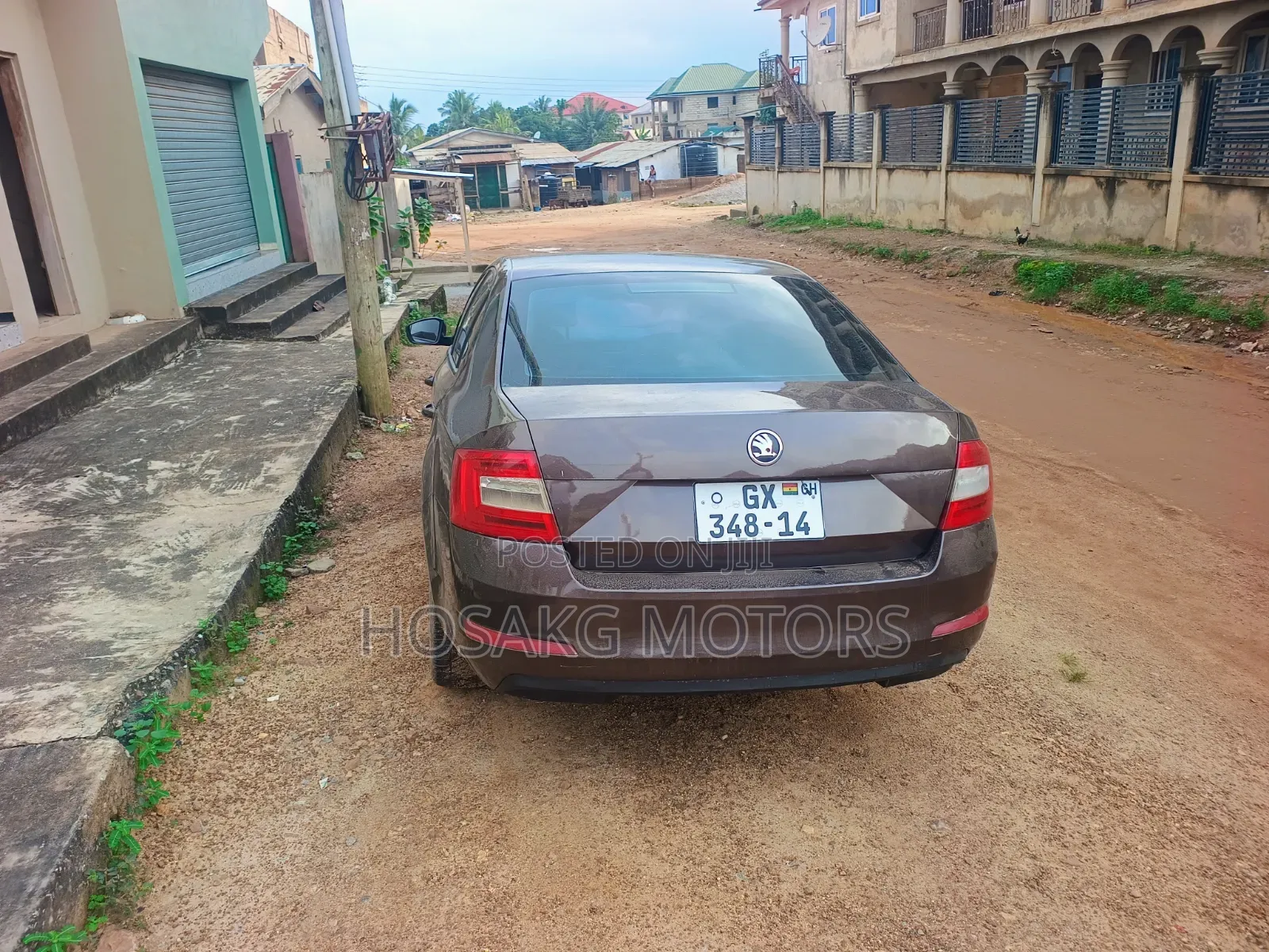 Skoda Octavia 2014 Brown