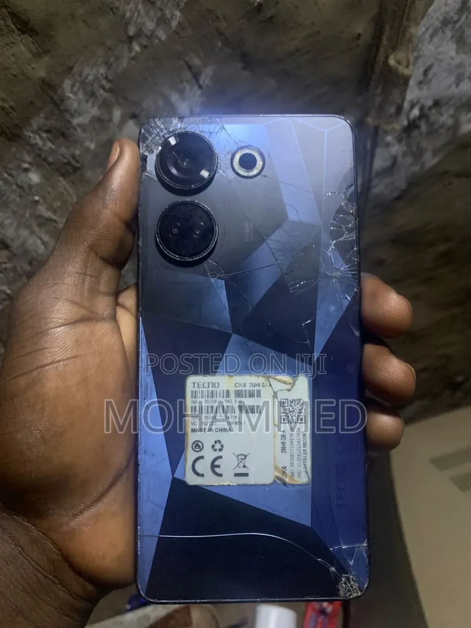 Tecno Camon 20 256 GB Black