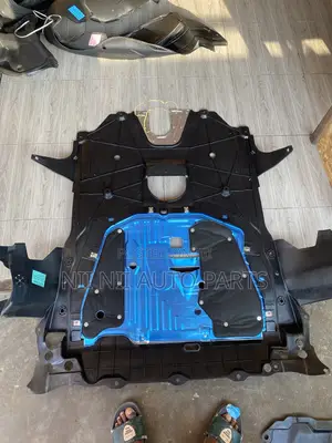 Car Engine Under Panels