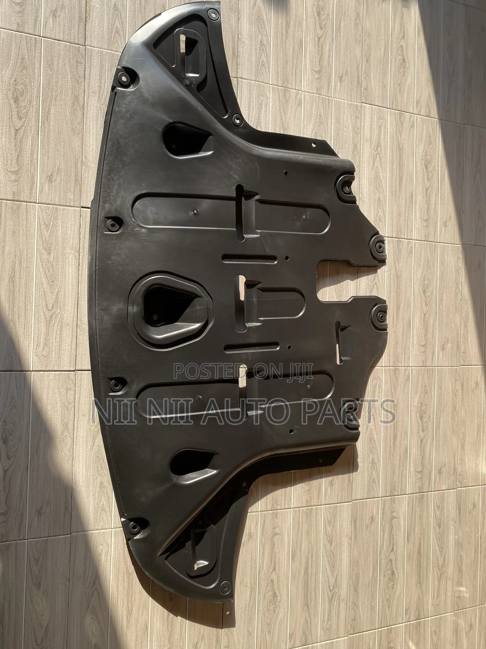 Car Engine Under Panels