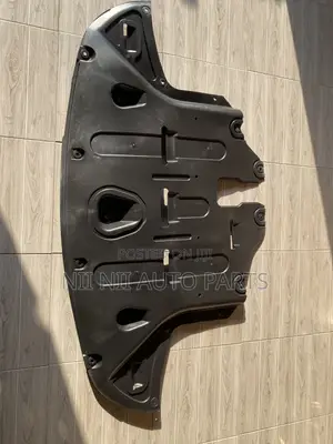 Car Engine Under Panels
