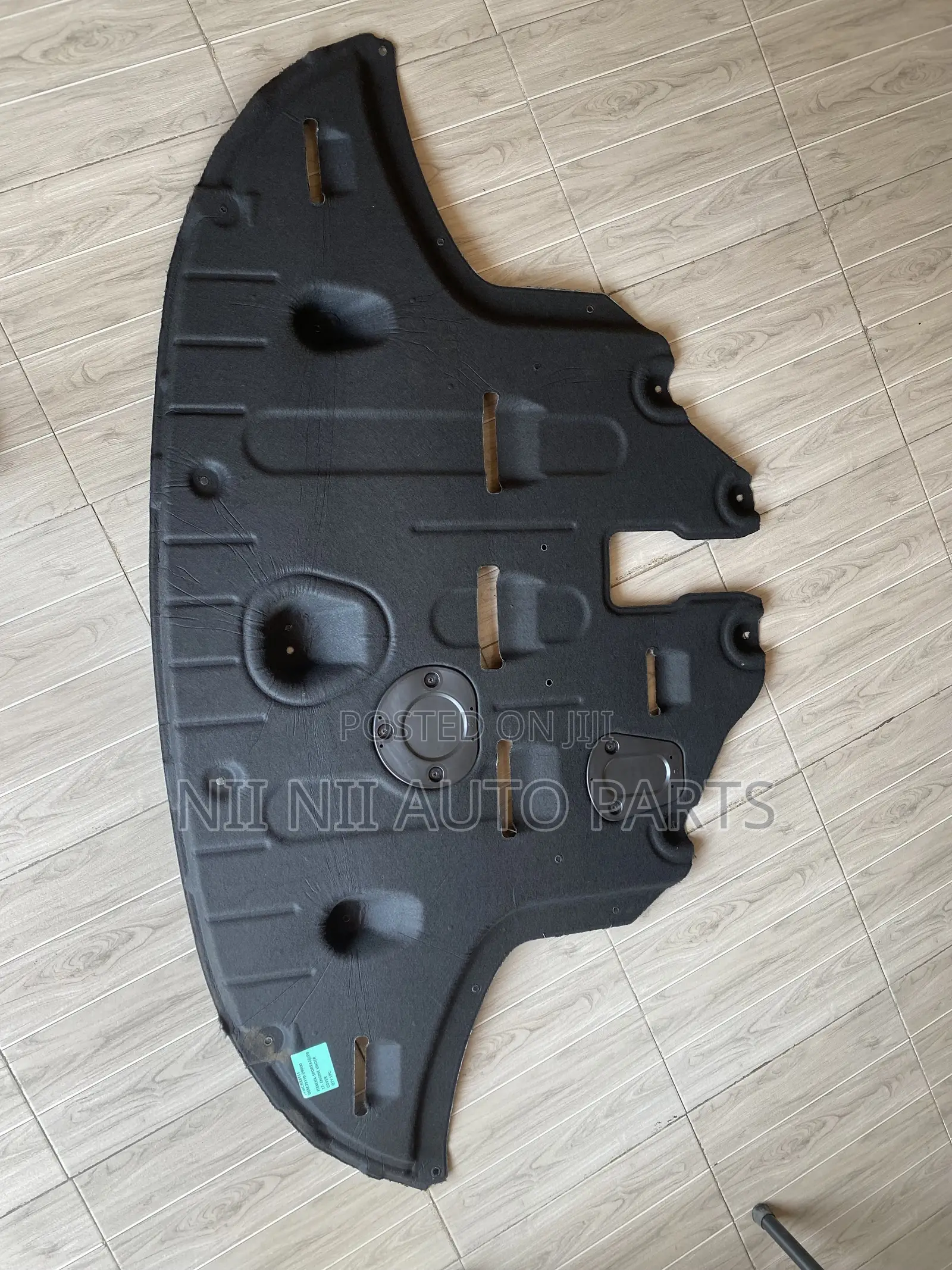 Car Engine Under Panels