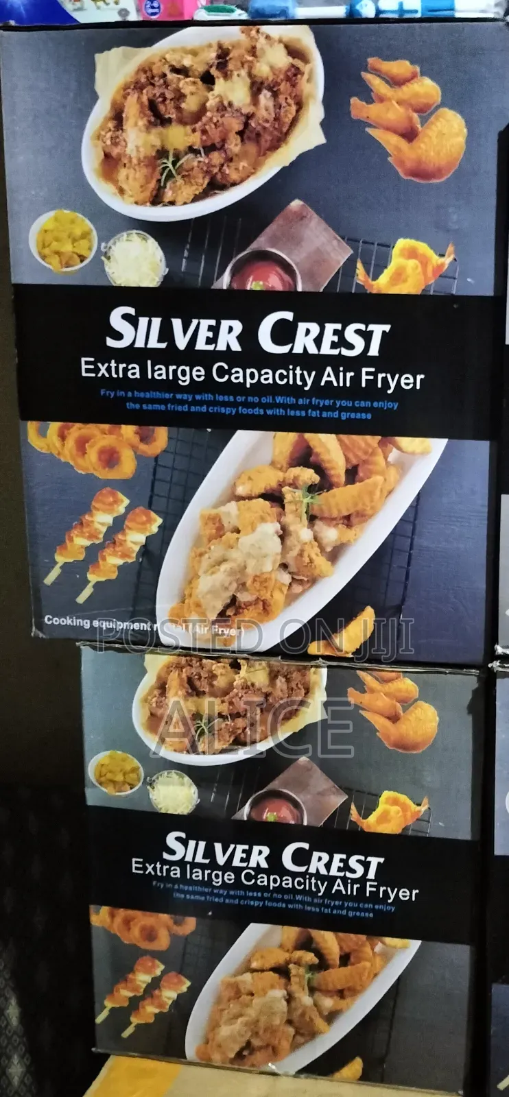 Brand New Silver Crest 8l Air Fryer – Healthy Oil-Free Cooking