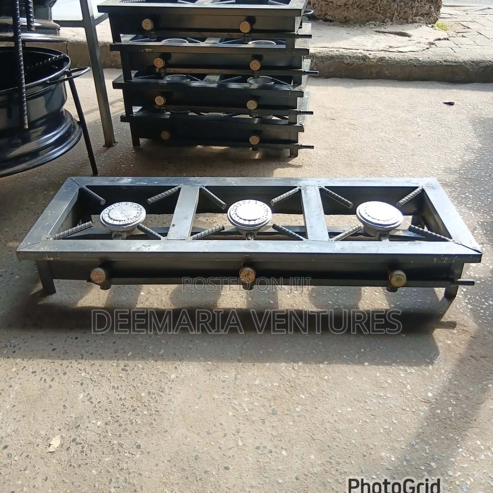 Locally Made Domestic 3 Burner Gas Stove for Sale