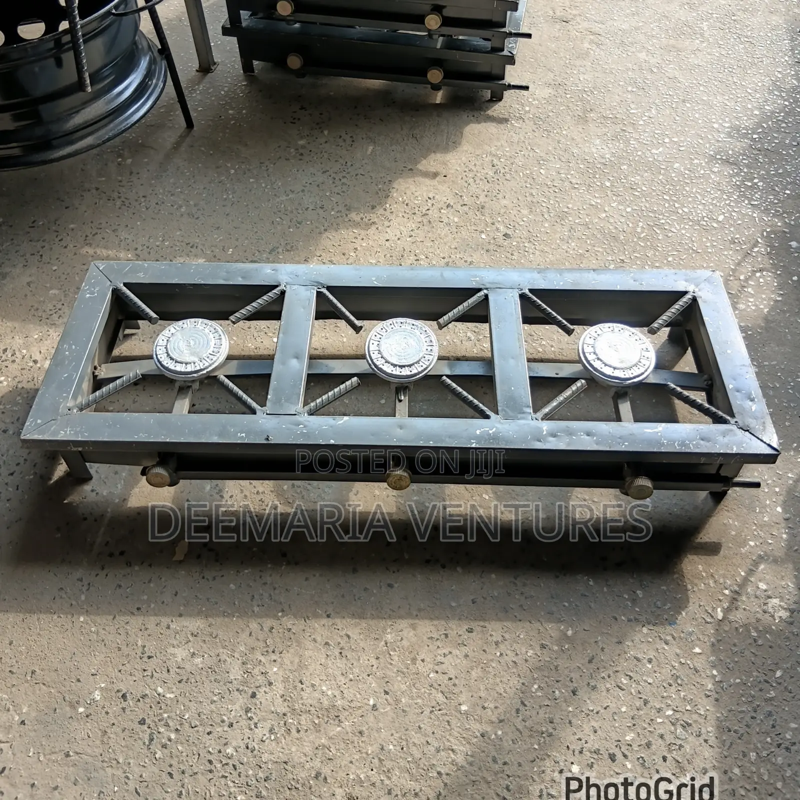 Locally Made Domestic 3 Burner Gas Stove for Sale
