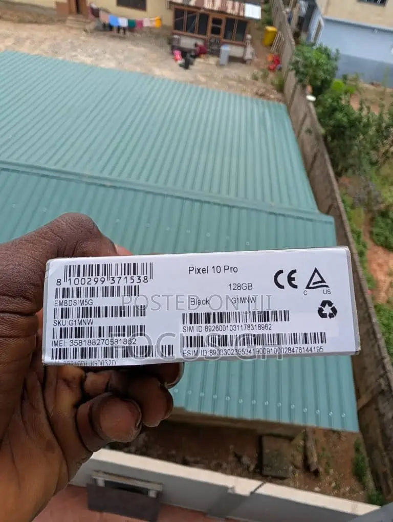 New Google Pixel 10 Pro 128 GB Black