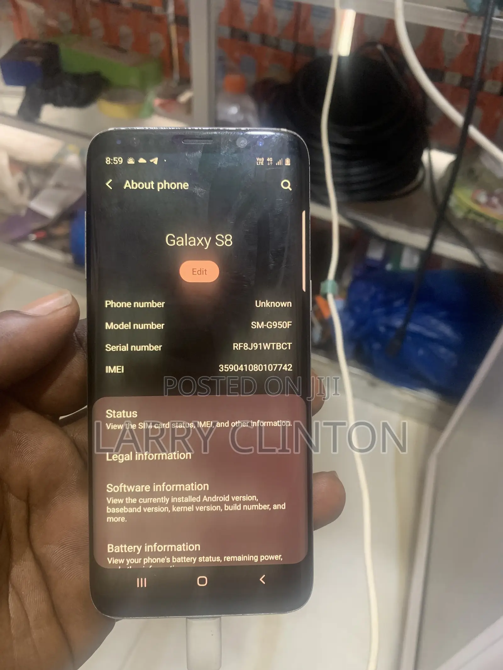 Samsung Galaxy S8 64 GB Silver