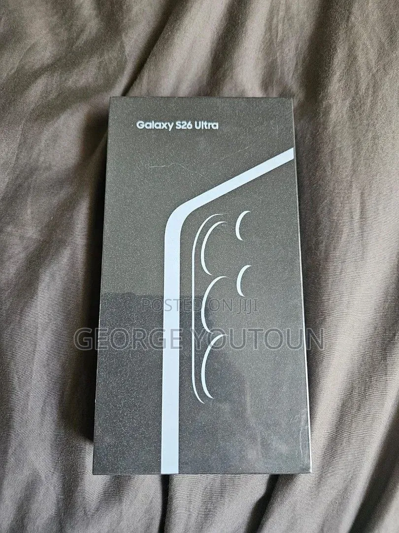 New Samsung Galaxy S26 Ultra 5G 1 TB Black
