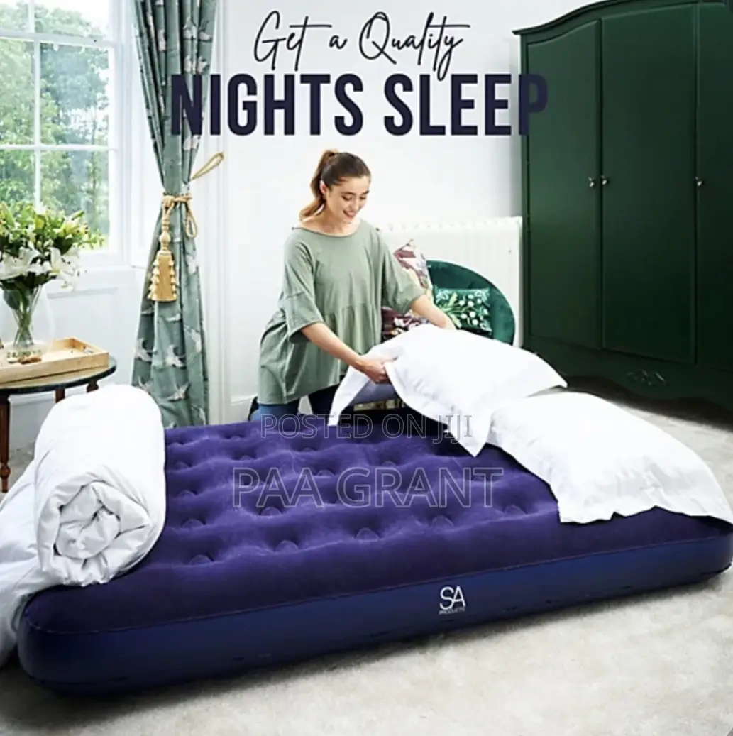 Comfort Without Compromise (Double Size Air Mattress Plus Free Pump