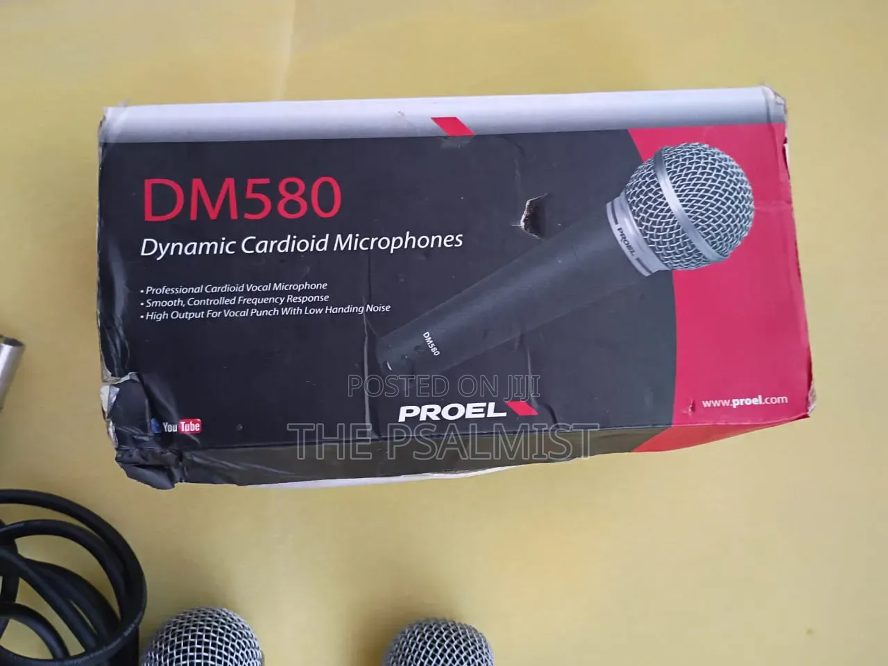 Proel Dm 580 Dynamic Cardioid Microphone Shure Sm58 Microphone