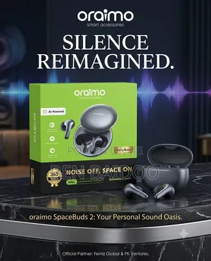 Oraimo Spacebuds2 Device (Adaptive Hybrid Anc)