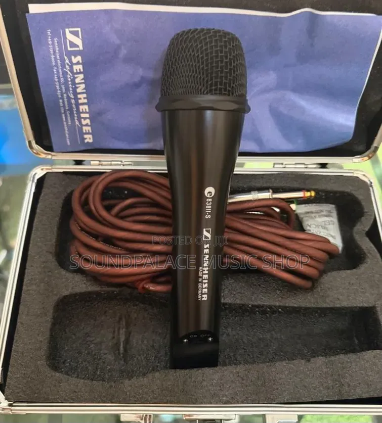 Sennheiser E838ii-S Dynamic Cardioid Microphone