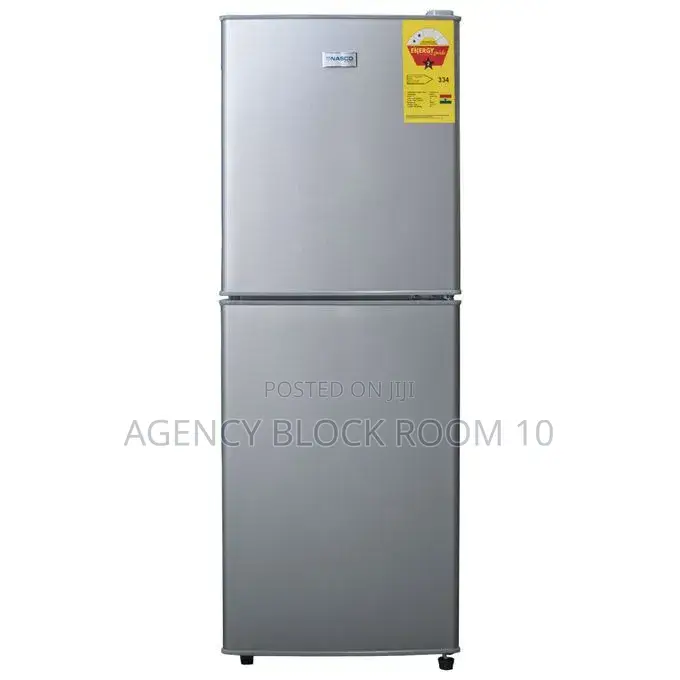 116 Litre - Nasd2-14fl Bottom Freezer-Double Door Fridge - Silver