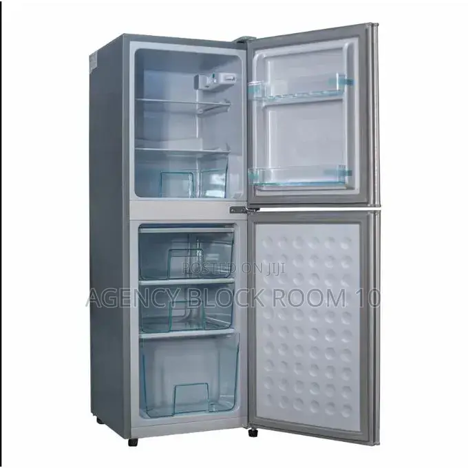 116 Litre - Nasd2-14fl Bottom Freezer-Double Door Fridge - Silver