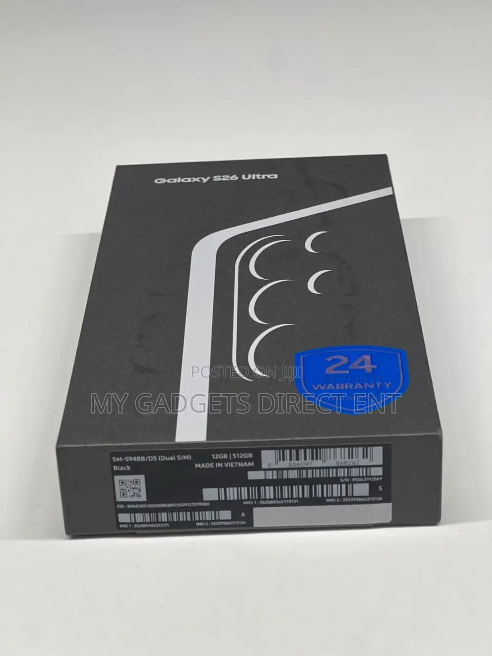 New Samsung Galaxy S26 Ultra 5G 256 GB Black