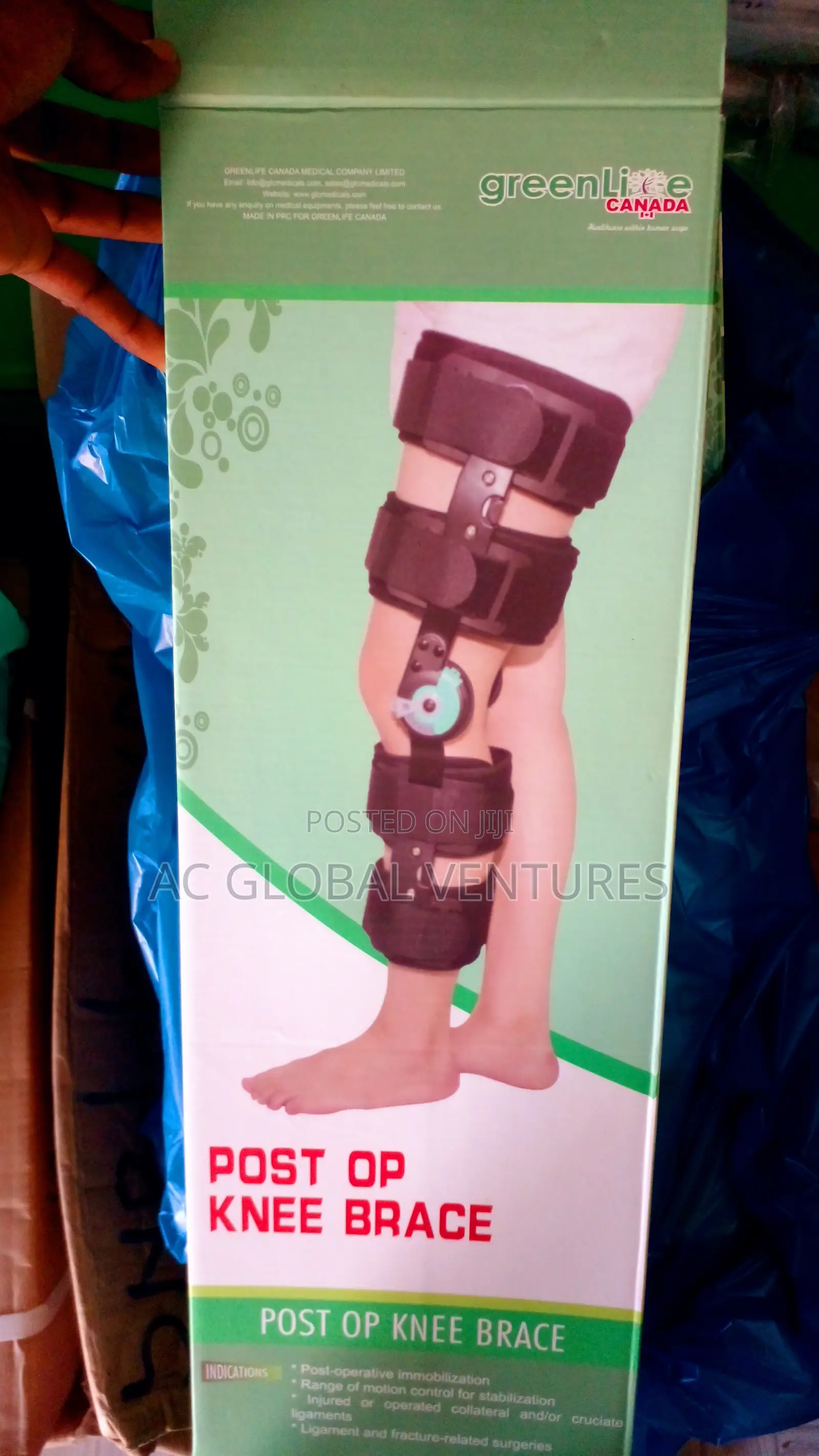 Knee Brace (Hinged Metal)
