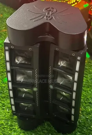 Spider Moving Head Light Featuring 8 Led Lenses