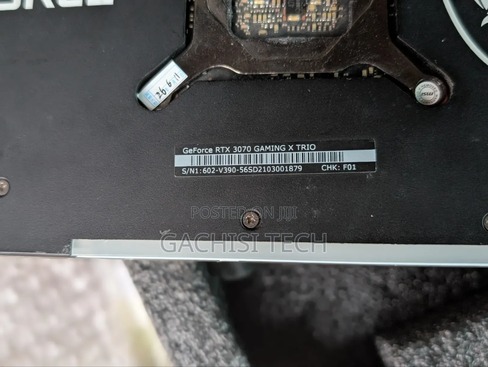 MSI Geforce RTX 3070 X Trio 8gb