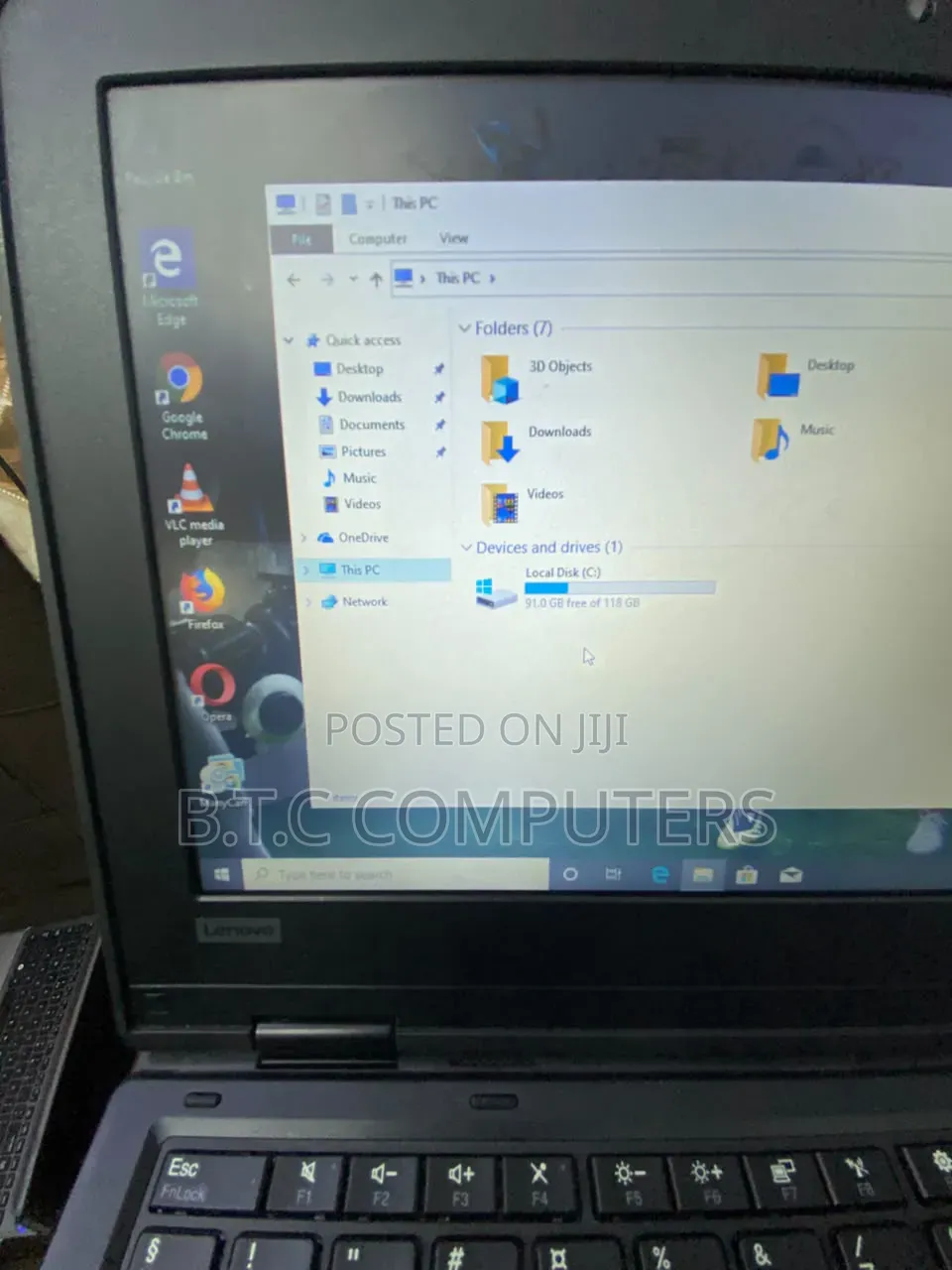 Laptop Lenovo ThinkPad 11e 4GB Intel Pentium SSD 128GB