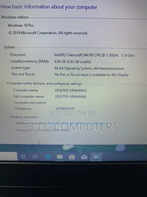 Laptop Lenovo ThinkPad 11e 4GB Intel Pentium SSD 128GB