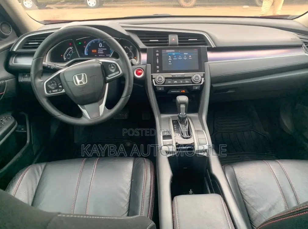 Honda Civic Touring 4dr Sedan (1.5L 4cyl) 2016 Red