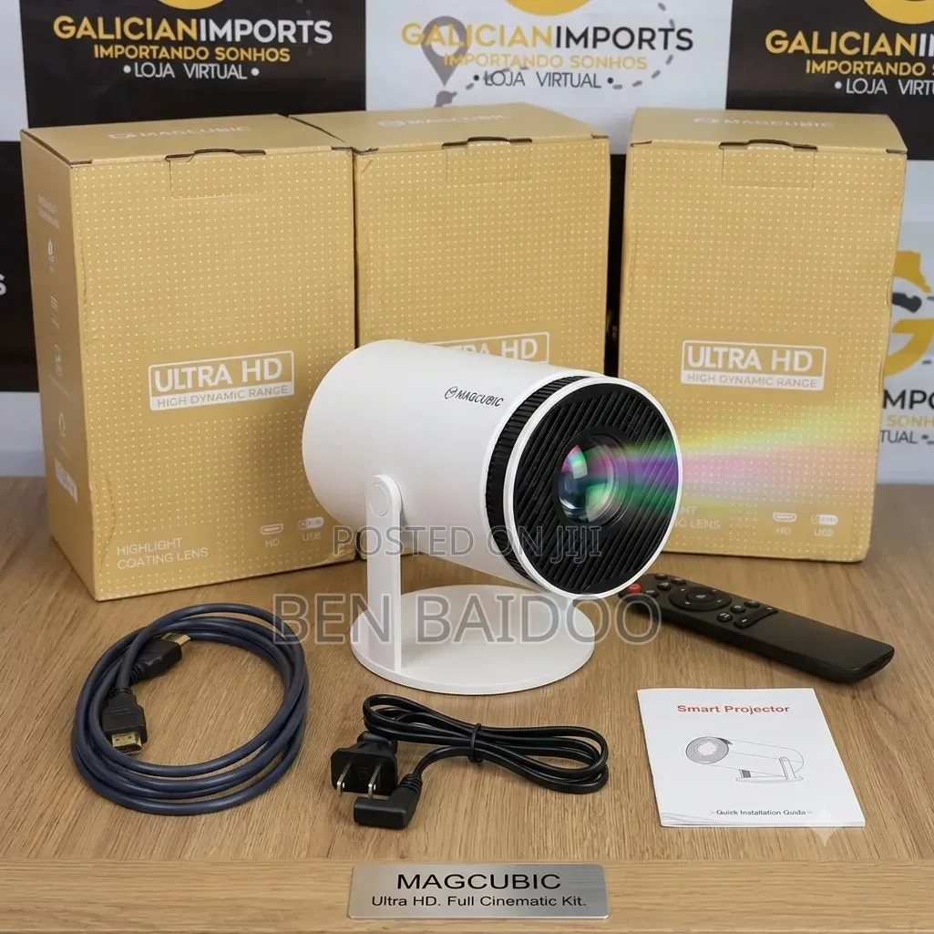 Ultra Hd Smart Projector (Portable Cinema)