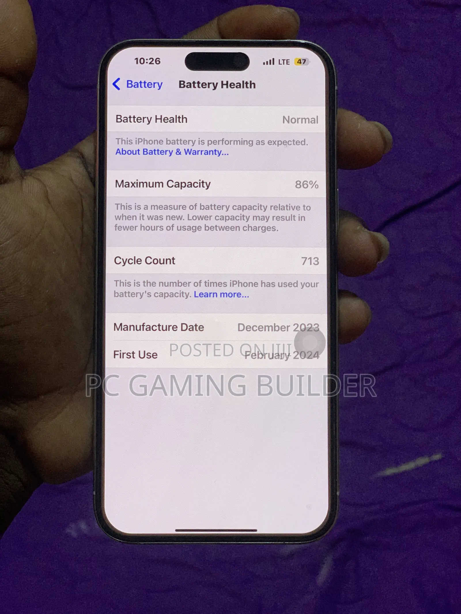 Apple iPhone 15 Pro Max 256 GB White