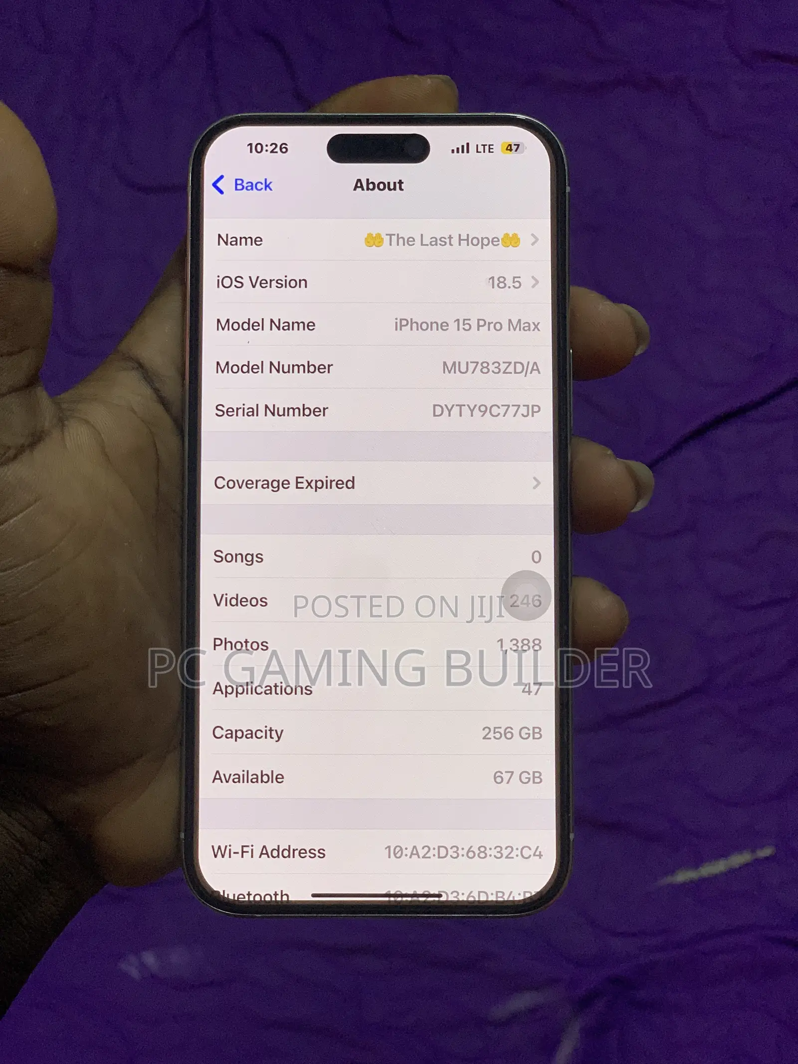 Apple iPhone 15 Pro Max 256 GB White