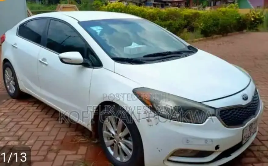 Kia Forte EX Sedan 2014 White