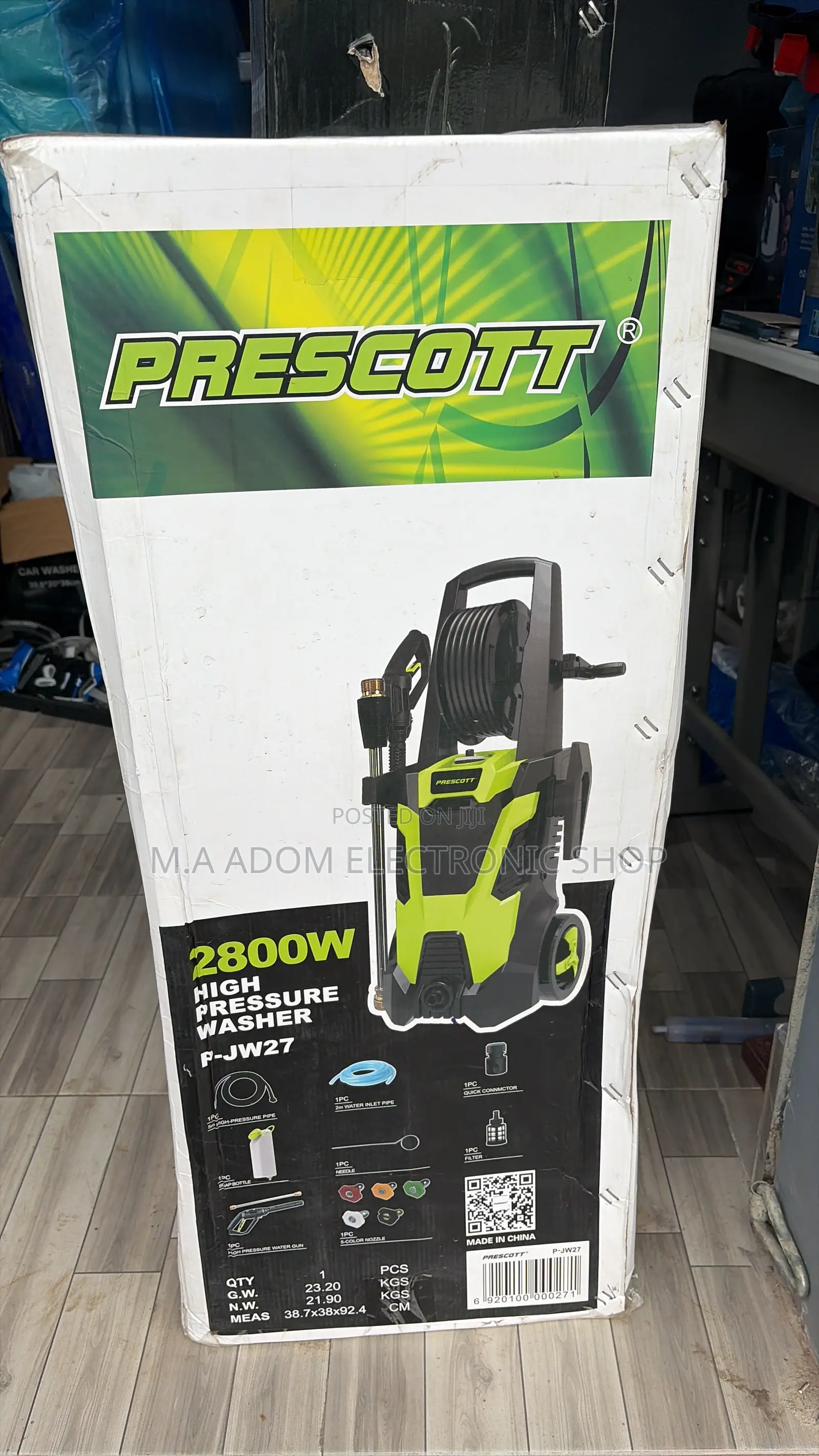 Prescott 2800w High Pressure Washer