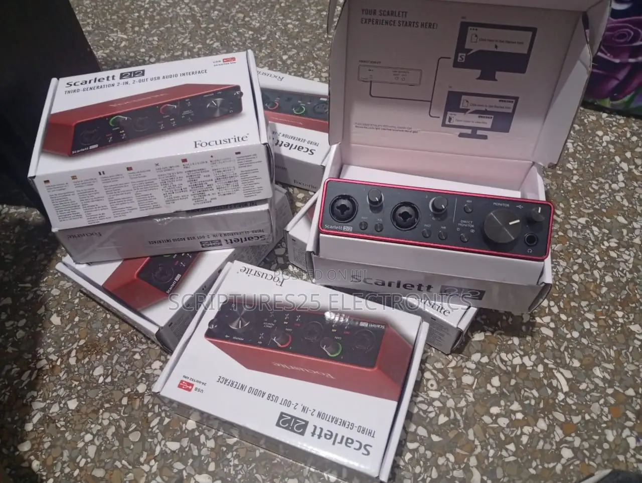 Focusrite 2i2 3rd Gen Sound Card