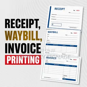 Receipt, Waybill, Invoice, Sales Book and More