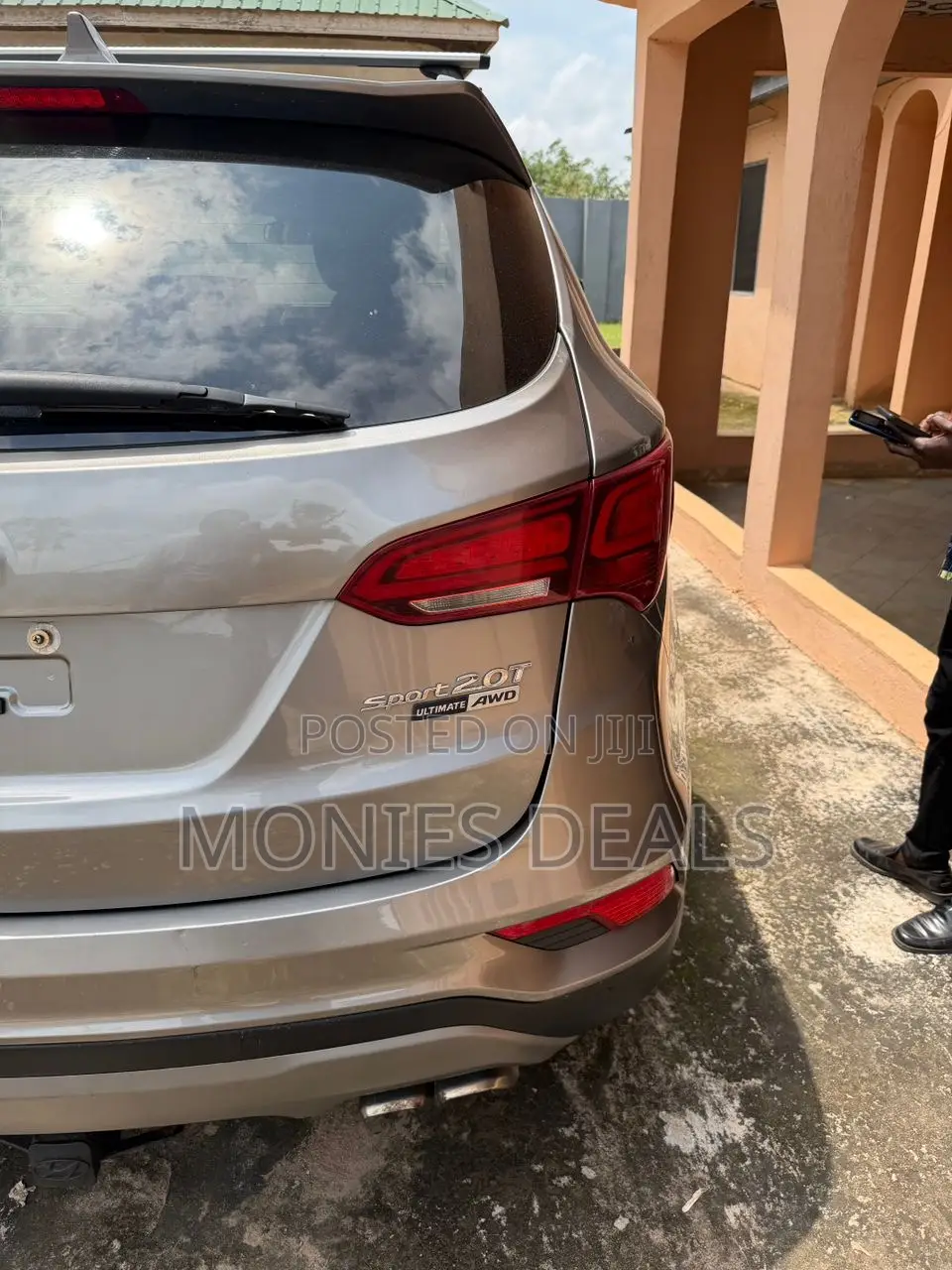 Hyundai Santa Fe SE AWD 2017 Brown