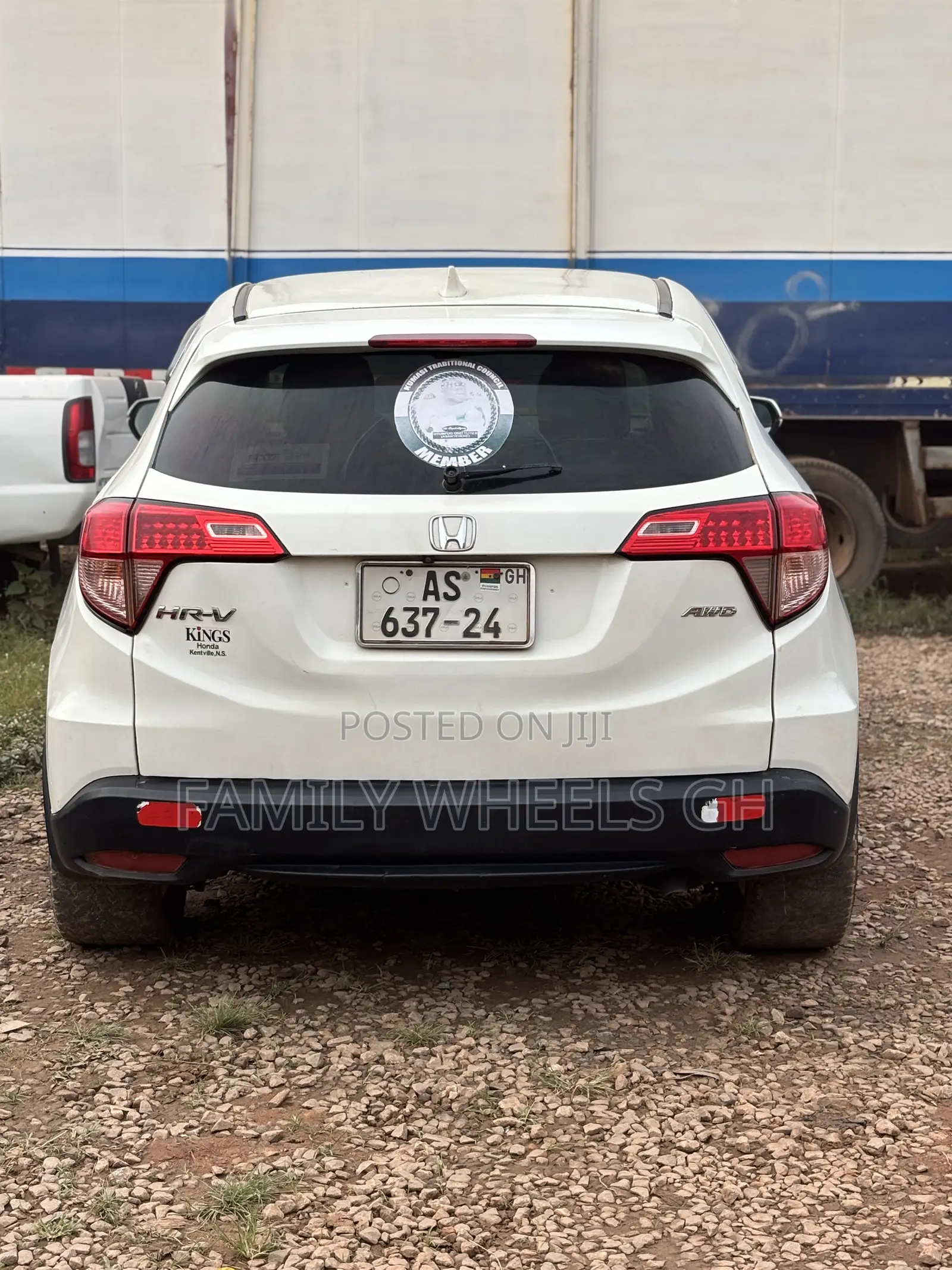 Honda HR-V EX-L w/Navigation AWD 2017 White