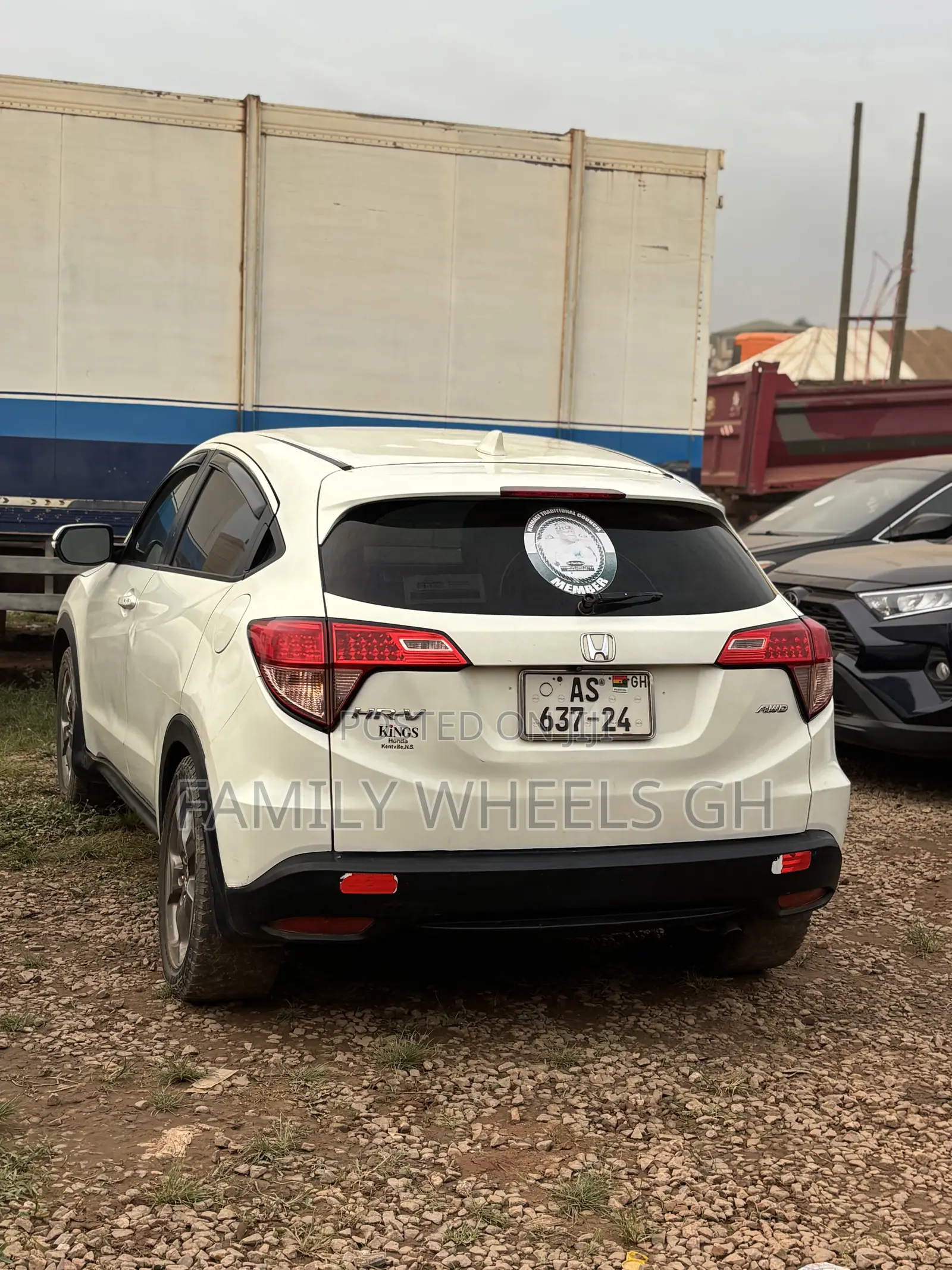 Honda HR-V EX-L w/Navigation AWD 2017 White