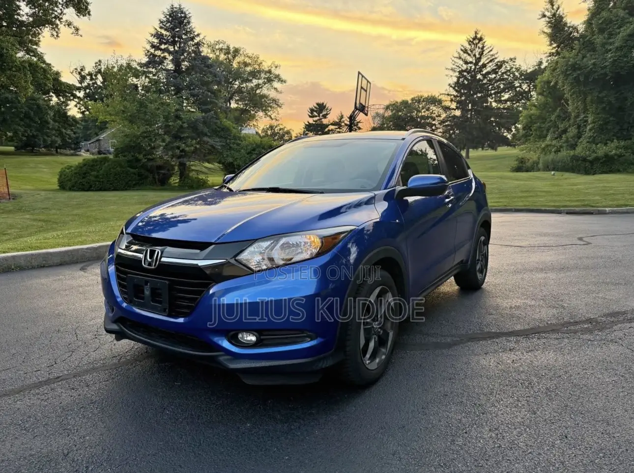 Honda HR-V EX-L w/Navigation AWD 2018 Blue