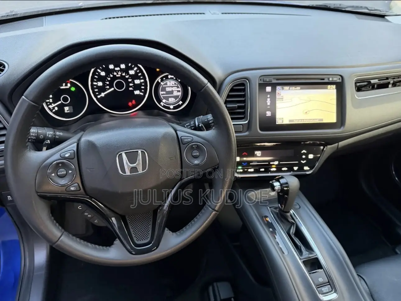 Honda HR-V EX-L w/Navigation AWD 2018 Blue