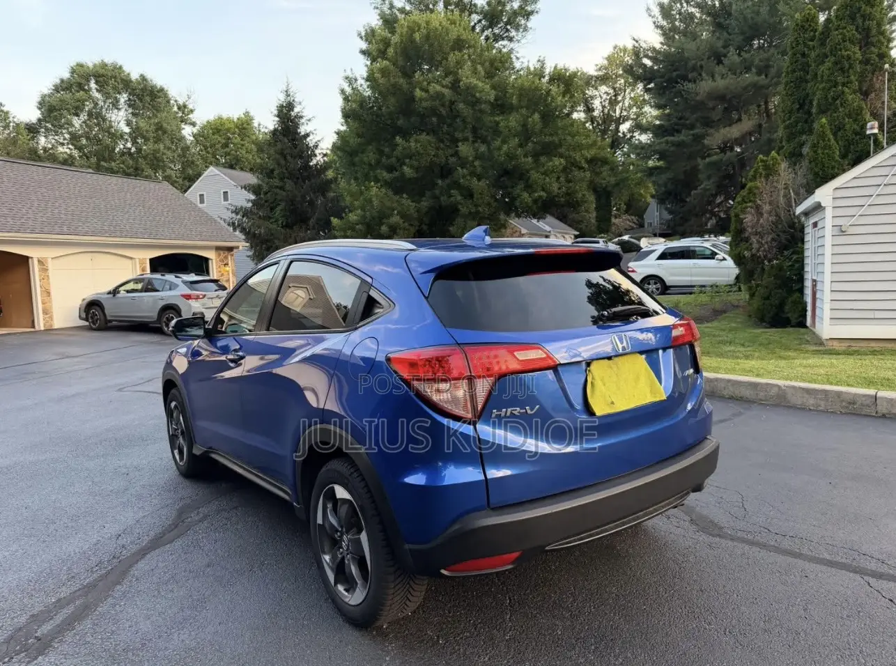 Honda HR-V EX-L w/Navigation AWD 2018 Blue