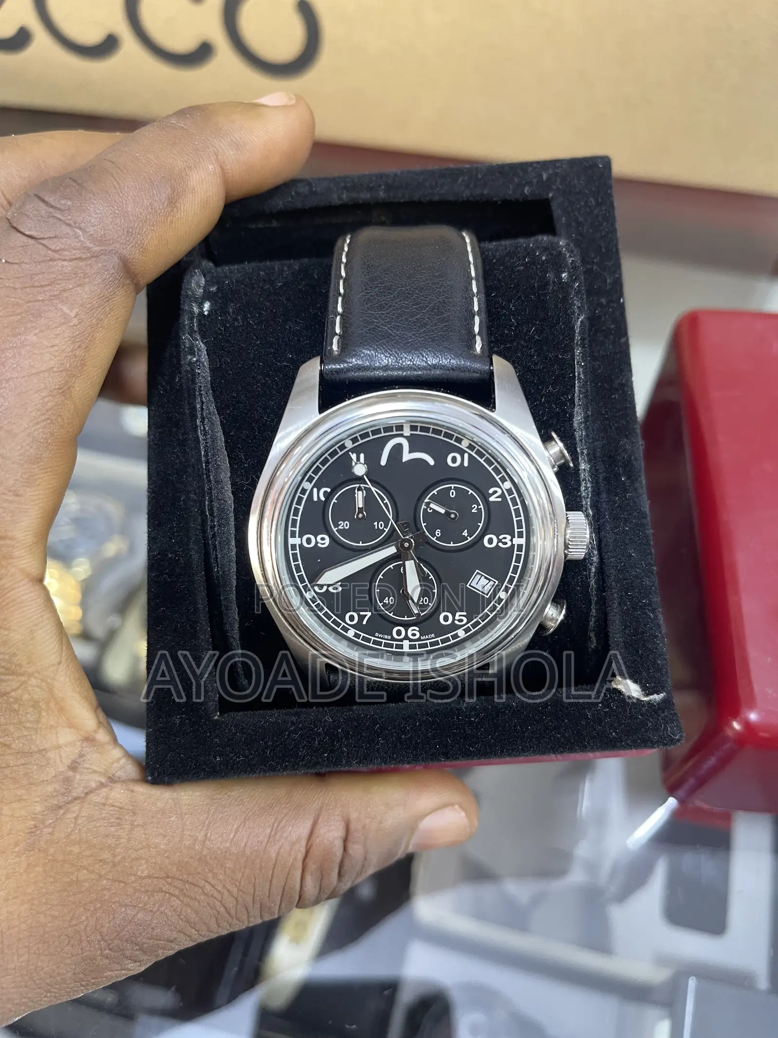 Evisu Swiss Made Chronograph Watch Watch Is Discontinued