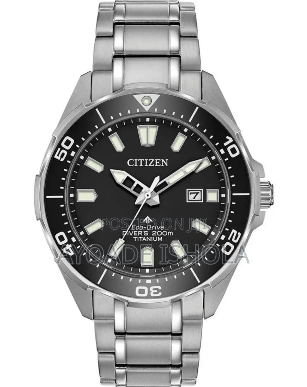 Citizen Mens Promaster Sea Eco-Drive Stainless Steel Watch