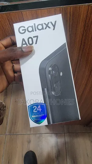 New Samsung Galaxy A07 128 GB Black