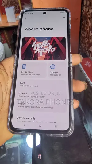 New Motorola Razr 40 Ultra 256 GB Gray