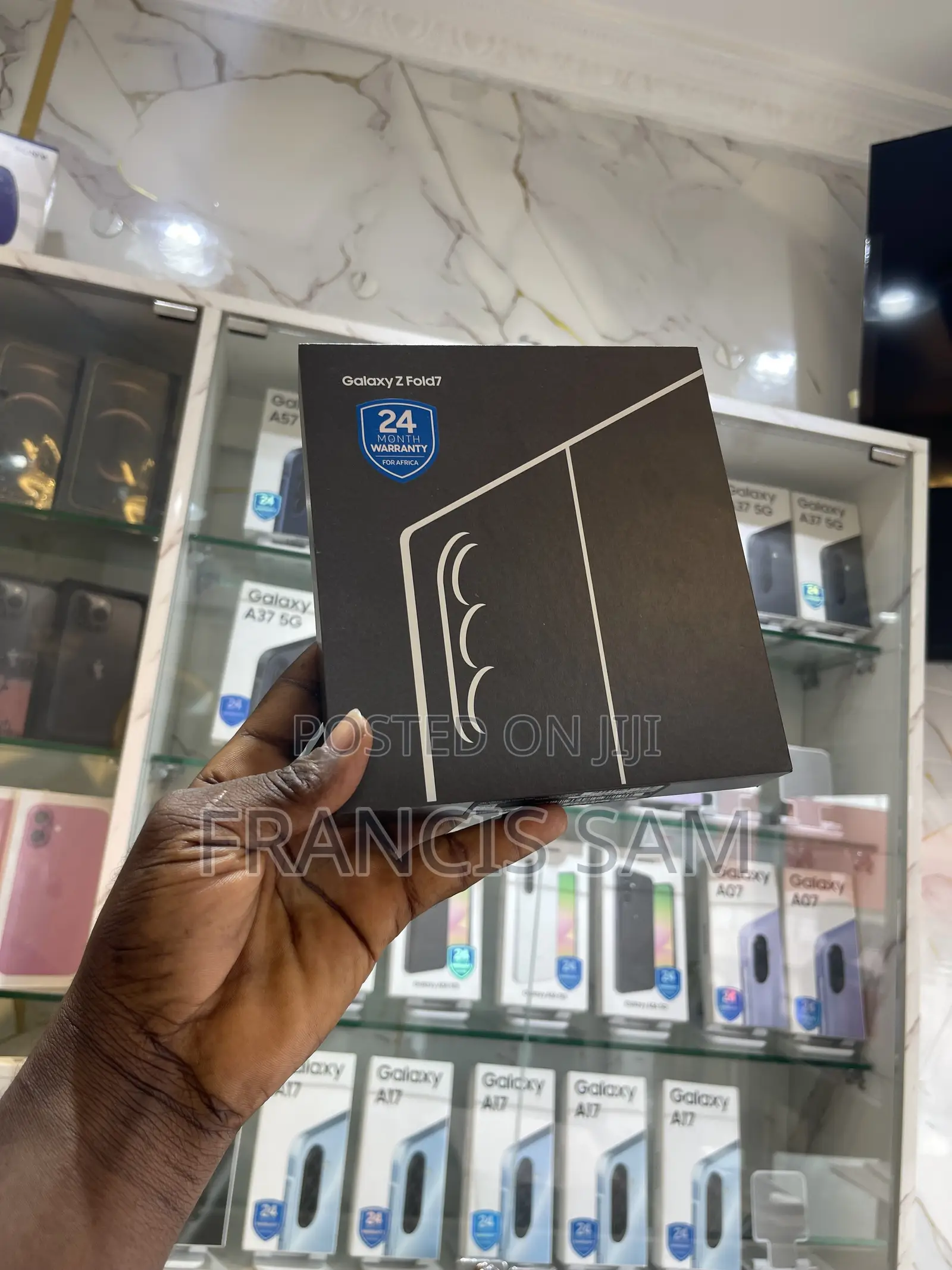 New Samsung Galaxy Z Fold7 256 GB Blue