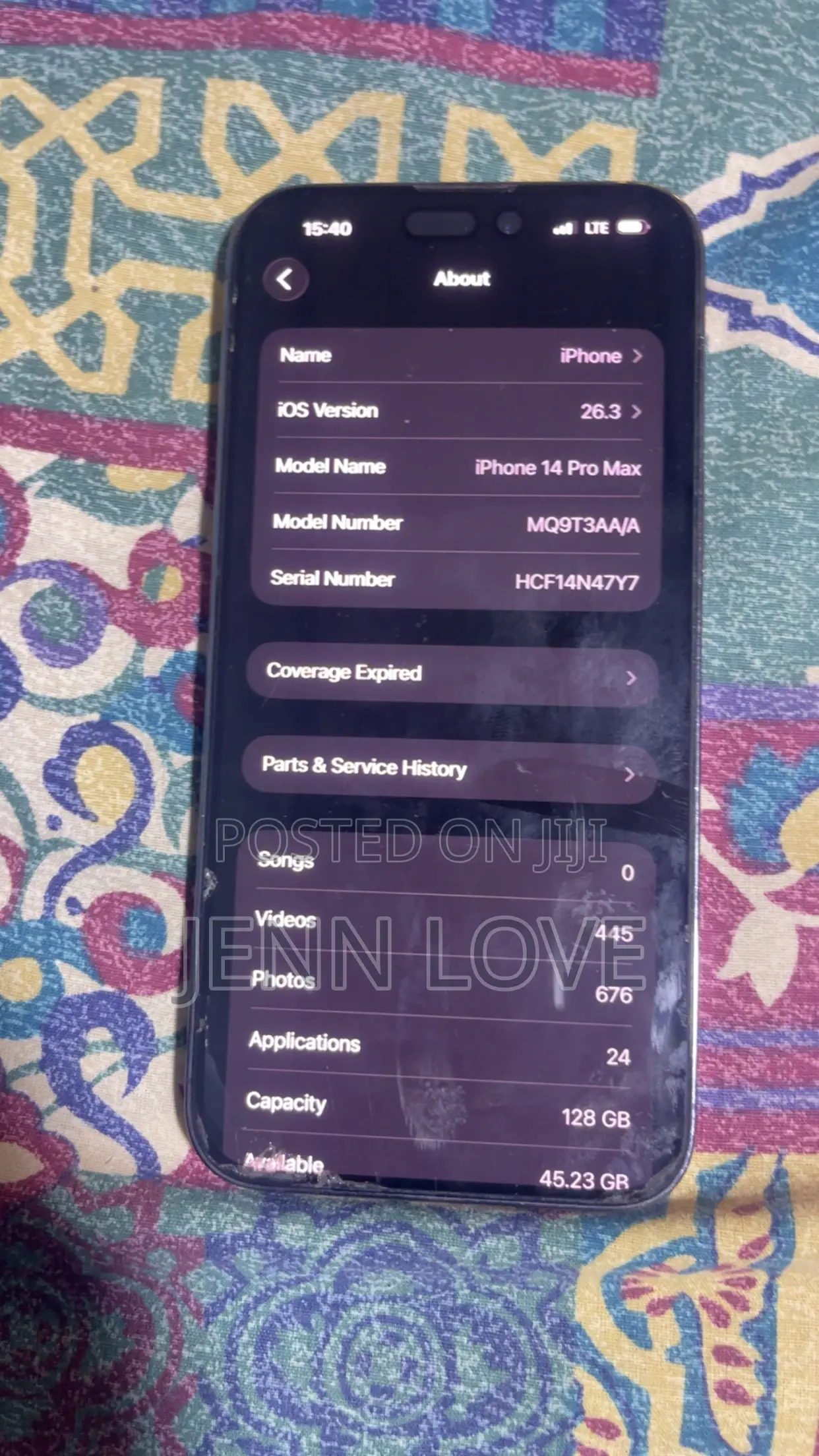 Apple iPhone 14 Pro Max 128 GB Gray