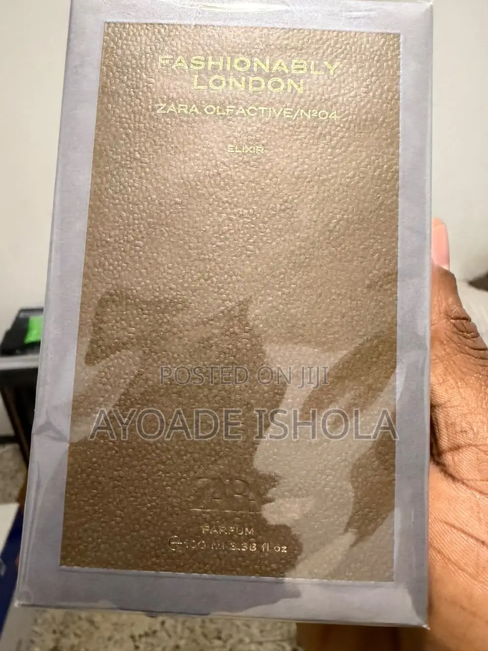 Zara Olfactive/No 04 Fashionably London Elixir Perfume for Men With